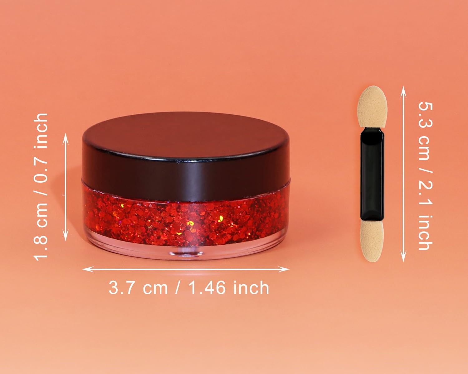 Face Body Glitter Gel Festival Makeup Hair Glitter for Women Girls Rave Hallo…