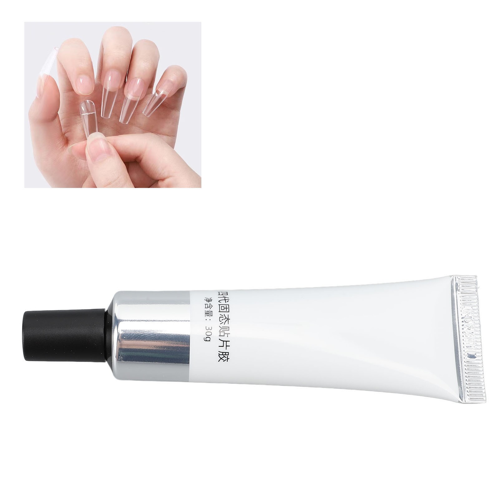 30g Solid Glue For Press On Nails Easy Application Durable Adhesion Popular