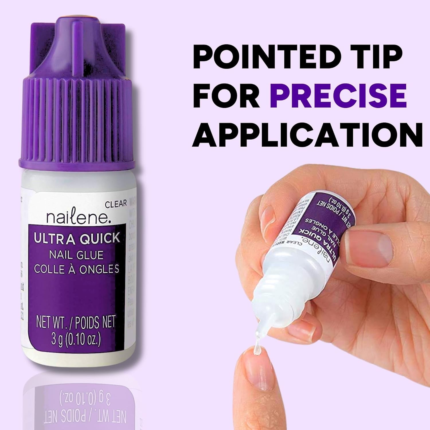 Self-Adhesive Nail Glue – Durable & Fast-Drying for Effortless Nail Art (3g)