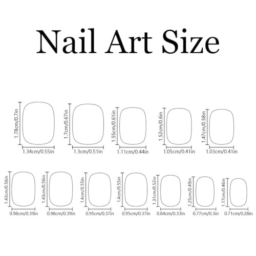 4th of July Press on Nails Short Square – Red White Blue Patriotic Fake Style14