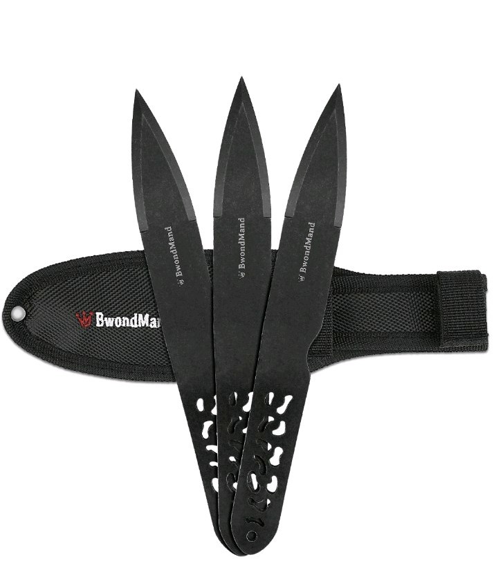 Throwing Spikes Set, 9.25 inches Throwing Set 0.236″ Thick Stainless Steel Th…