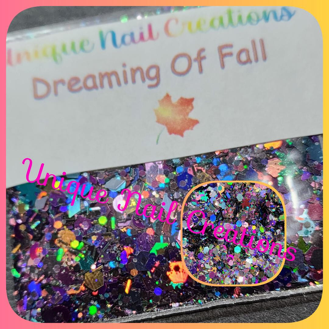 Limited Edition Glitter Mix~DREAMING O FALL~Nail Art/Body Glitter/festival/Slime