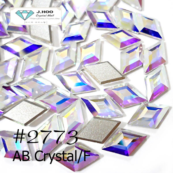 Swarovski 2773 Diamond Shape Flat Back 5*3mm(15pcs)