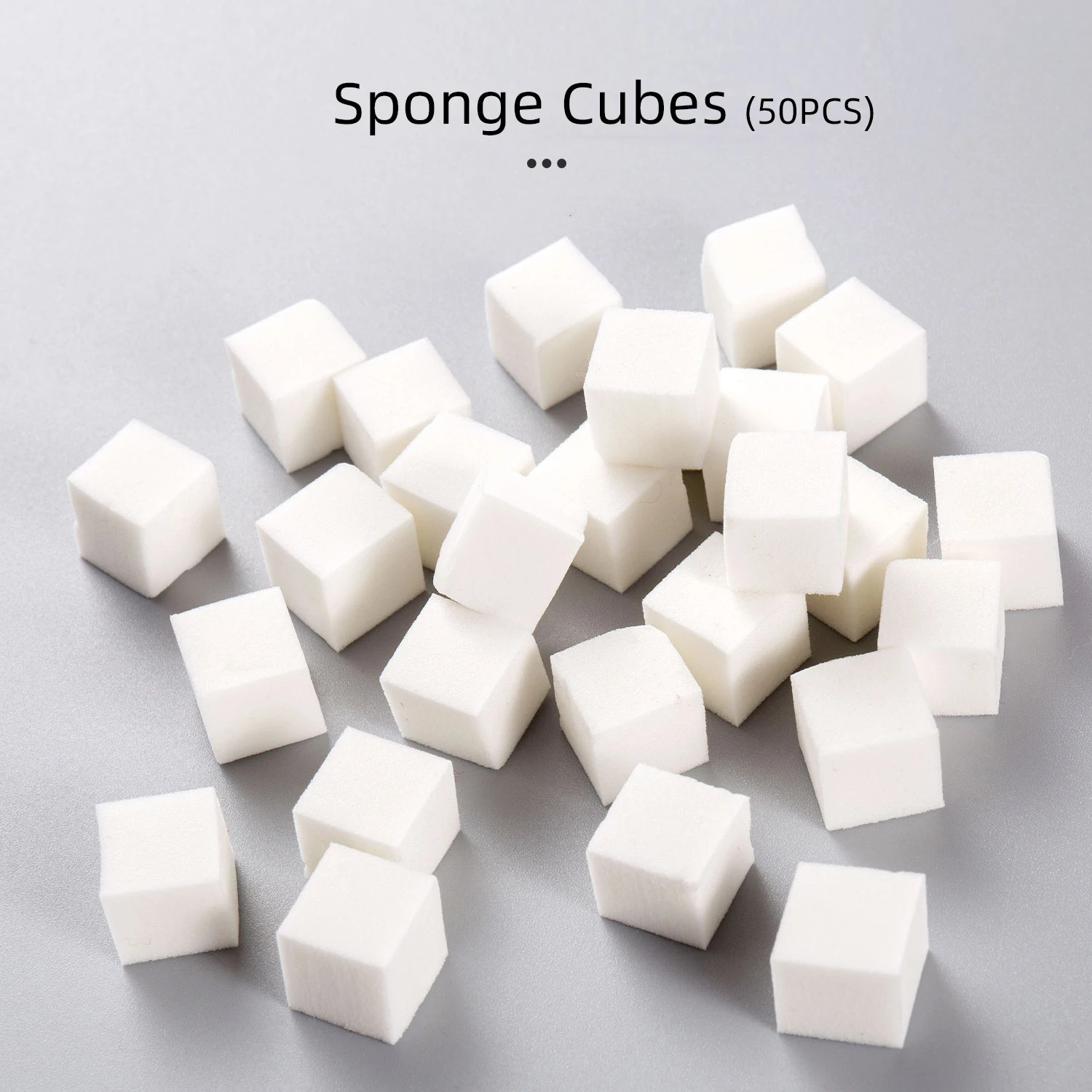 50/25Pcs Nail Art Sponge Set Manicure DIY Creative Nail Sponge Gripper Tool Spon