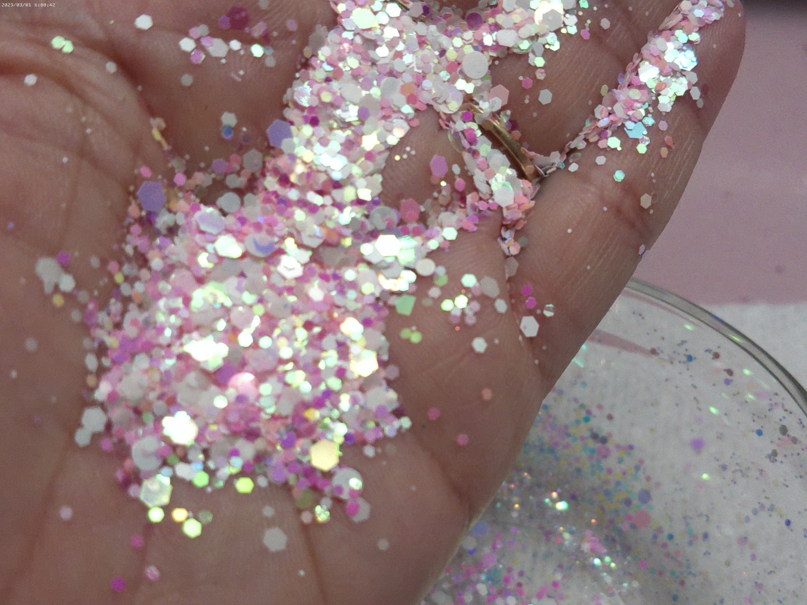 15 bags Glitter mixes for nail art Bundle