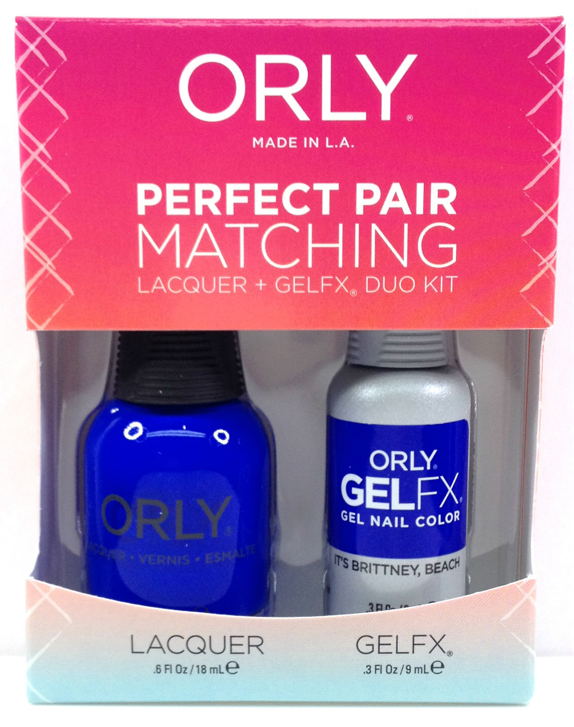 Orly Perfect Pair (Gelfx + NL) – EUPHORIA 2019 Collection – Choose Any Duo