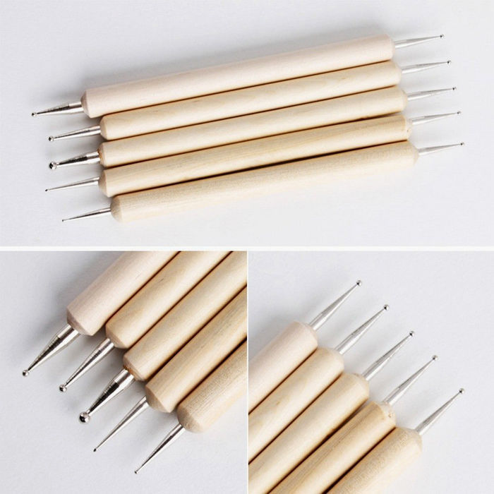 10PCS Dotting Tools Set for Nail Art, Embossing Stylus for Painting US FAST