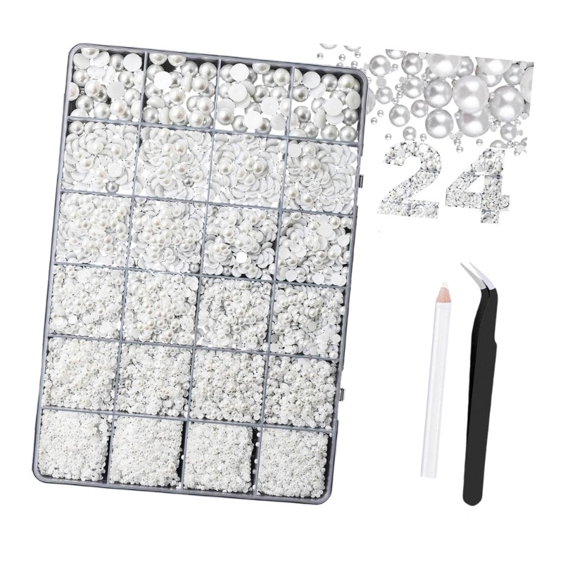 Resin AB Glittering Flat Back Rhinestones Bedazzling For Nail Art 3mm To 6mm