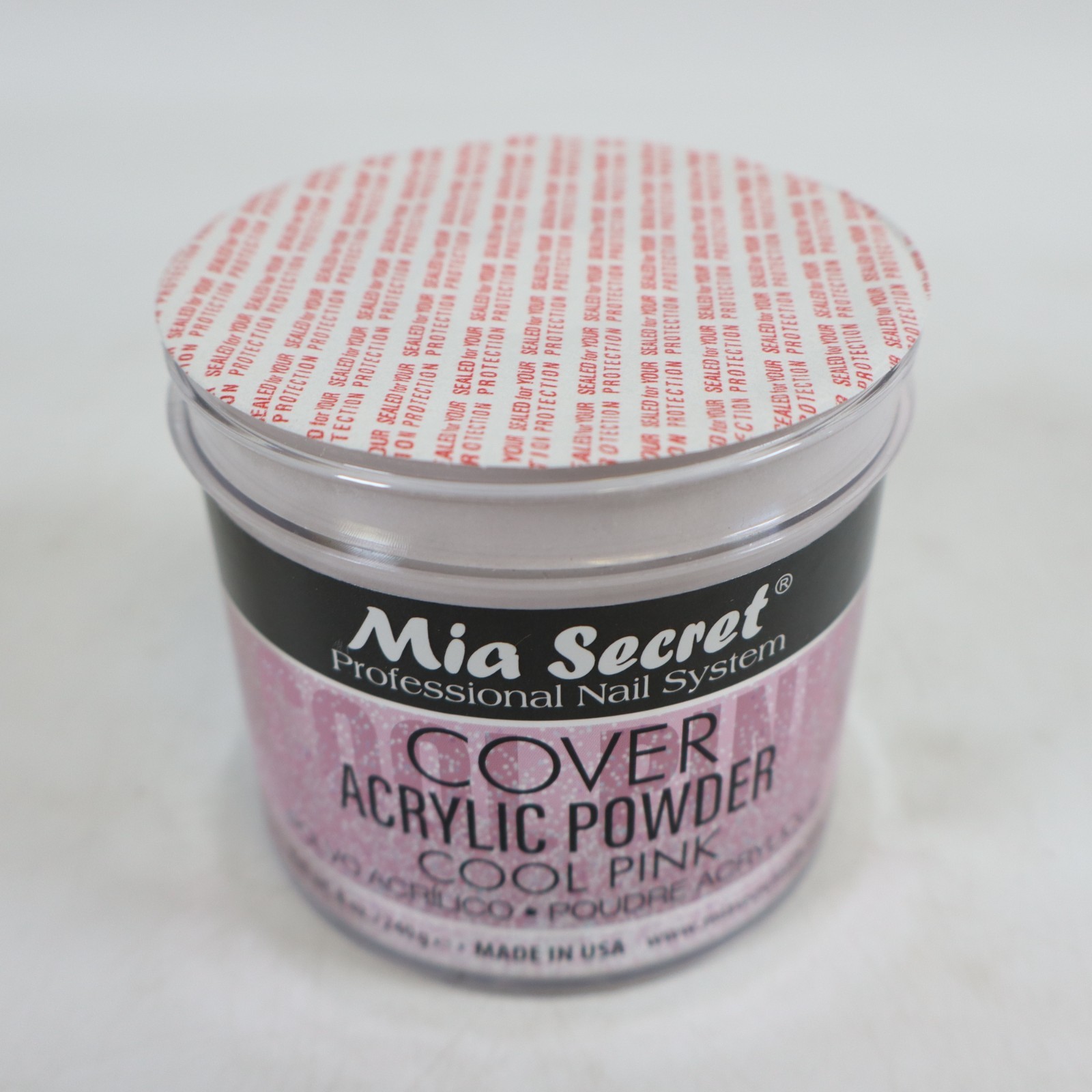 Mia Secret Acrylic Powder Cover Cool Pink Trendy Nail Polish Powder 8 Ounce