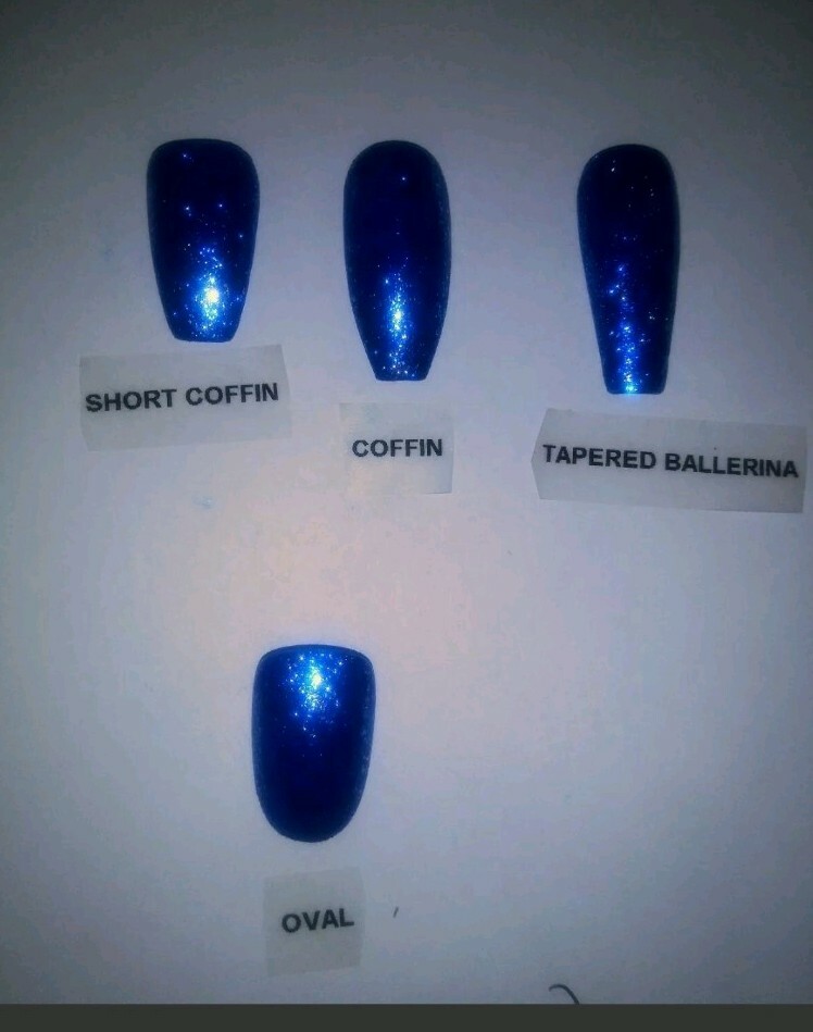 Neon Rainbow ombre bling w/crystals Gel Press On nails square orange yellow