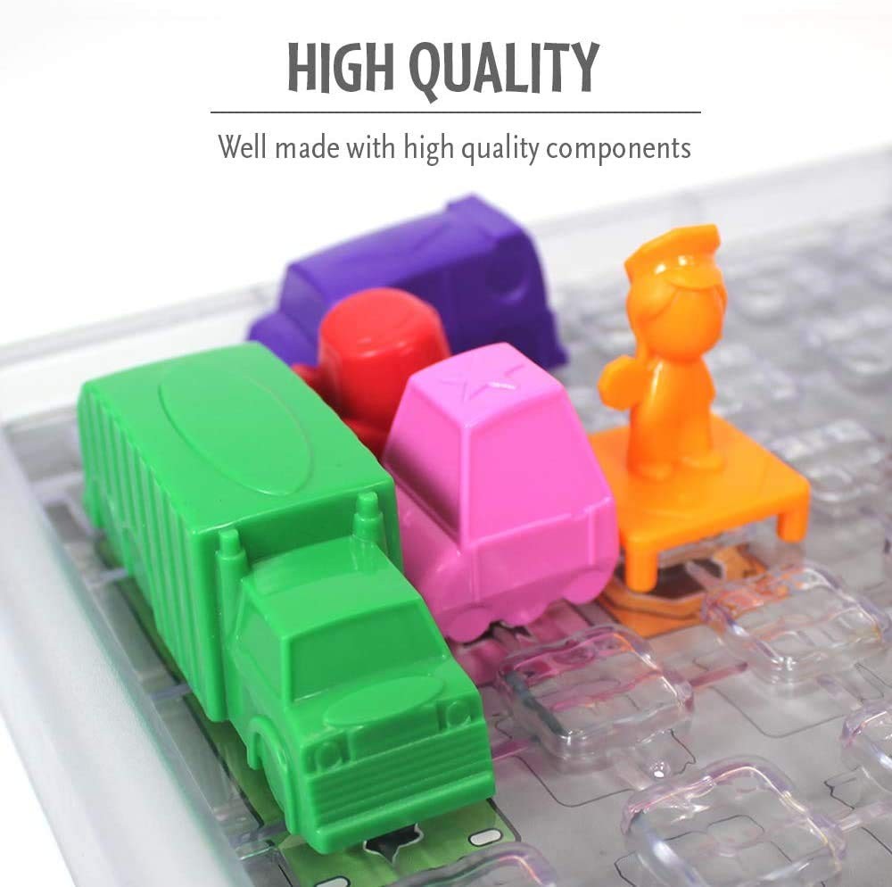ThinkFun My First Rush Hour – Engaging Brain Game for One Size, Multicolor