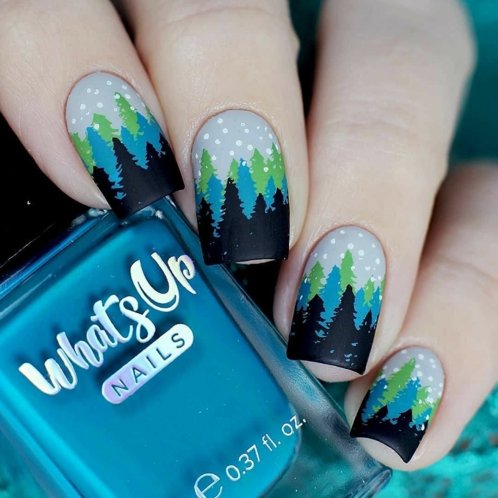 Whats Up Nails – Not a Big Teal Stamping Polish (Teal), Nail Polish for Nail Art