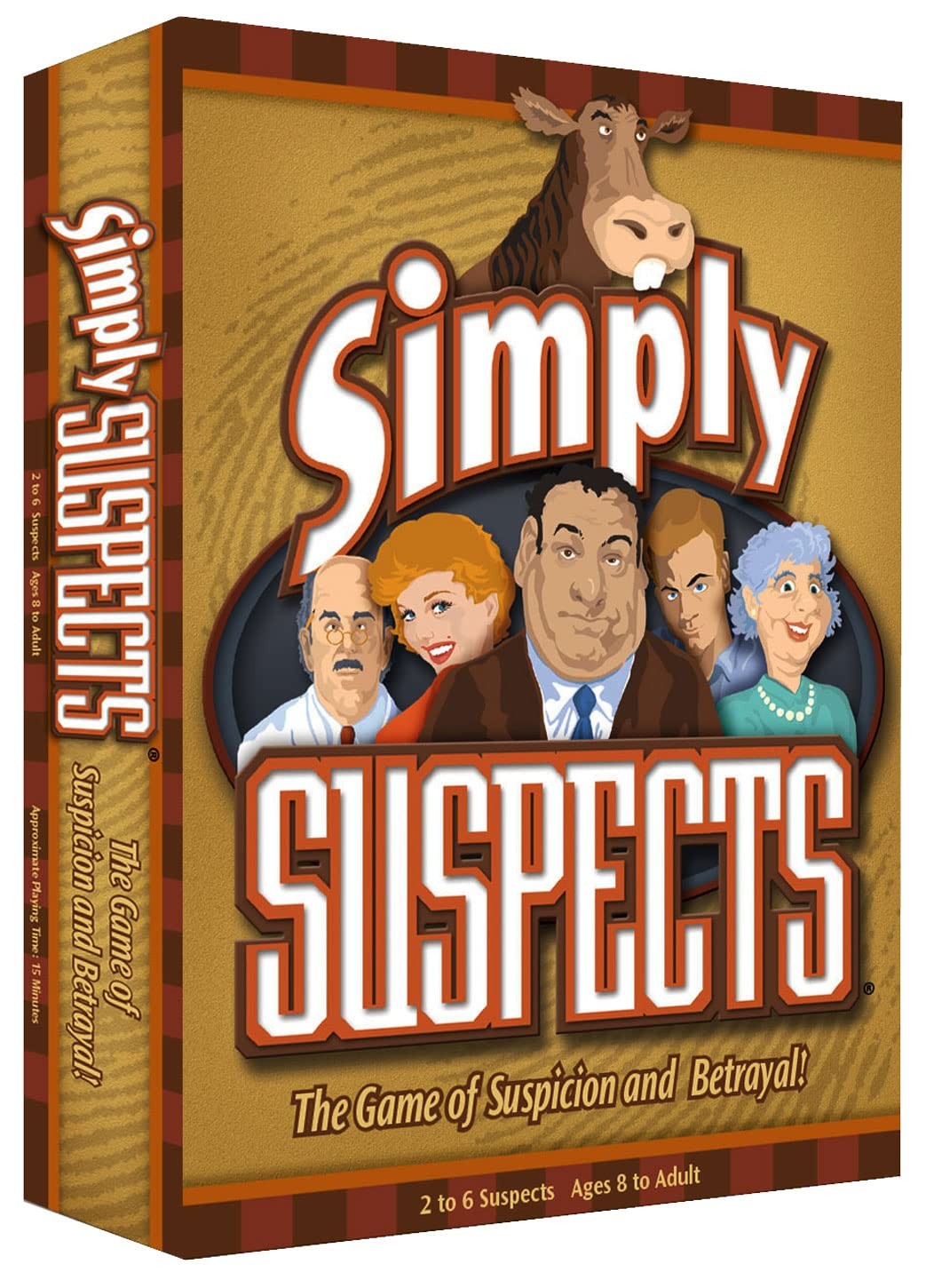 Simply Suspects – The Game of Suspicion & Betrayal – Medium, Multicolor