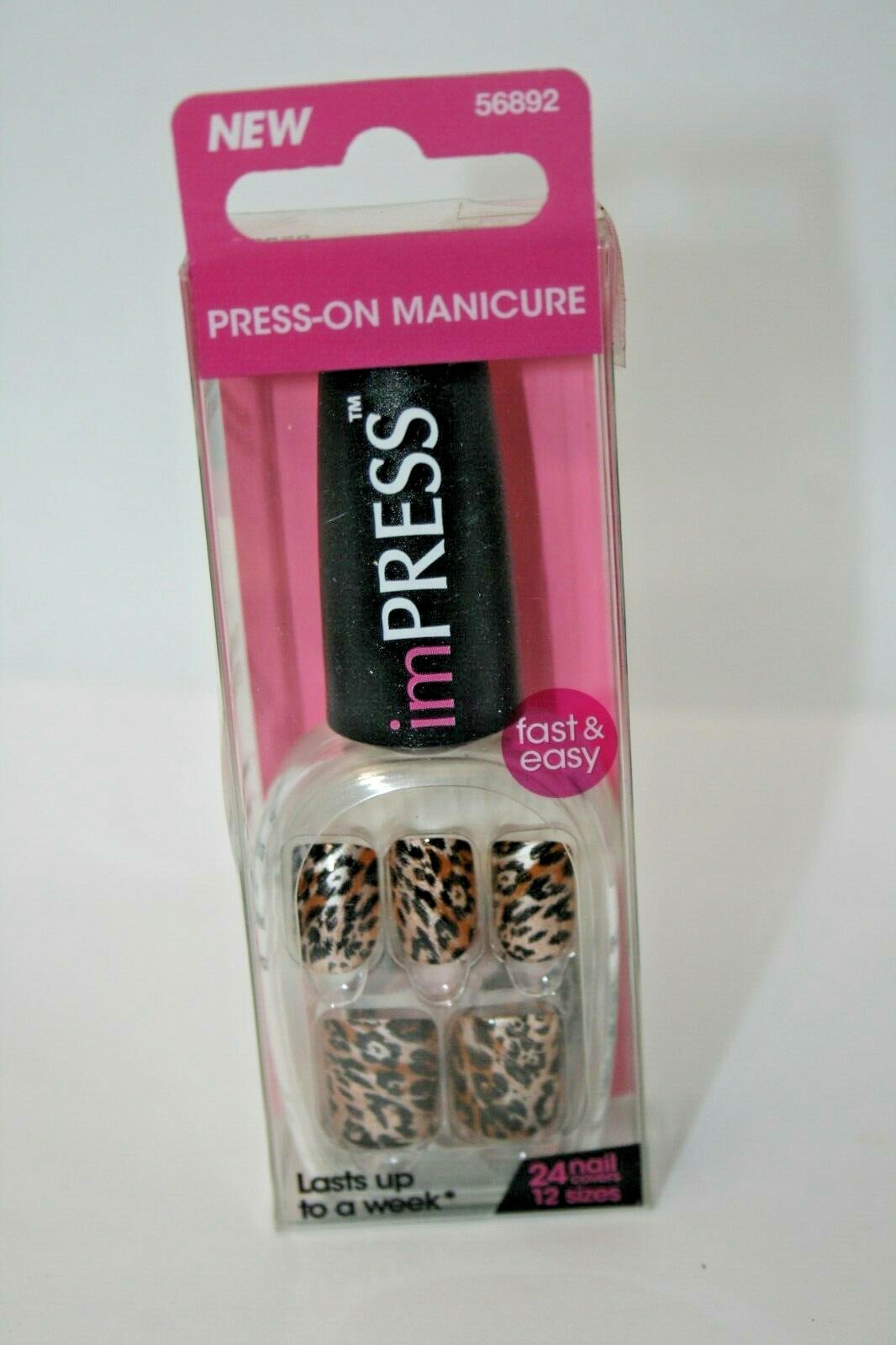 Kiss imPRESS **FAST & EASY** Press-On Manicure Nails choose