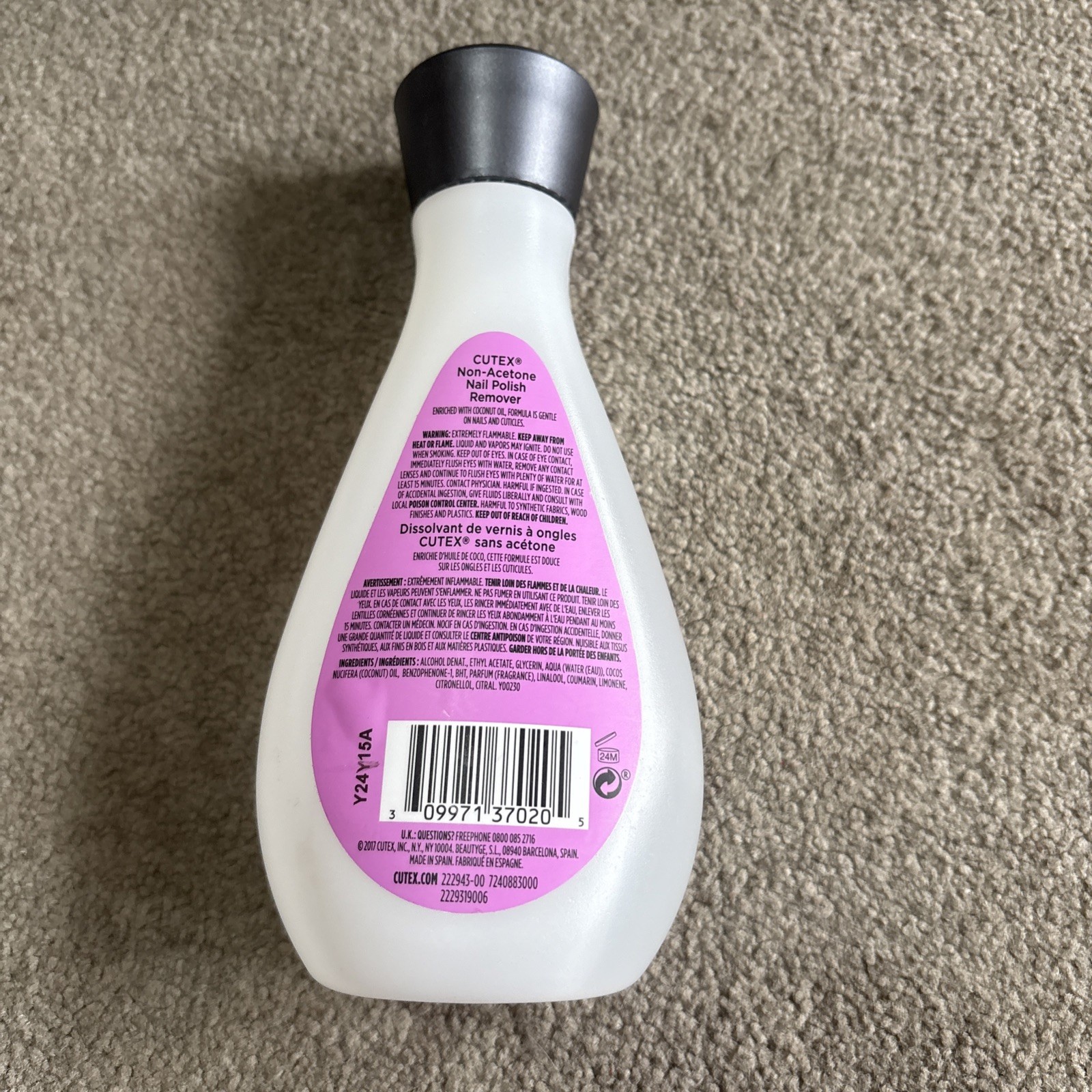 Cutex Non-Acetone Nail Polish Remover