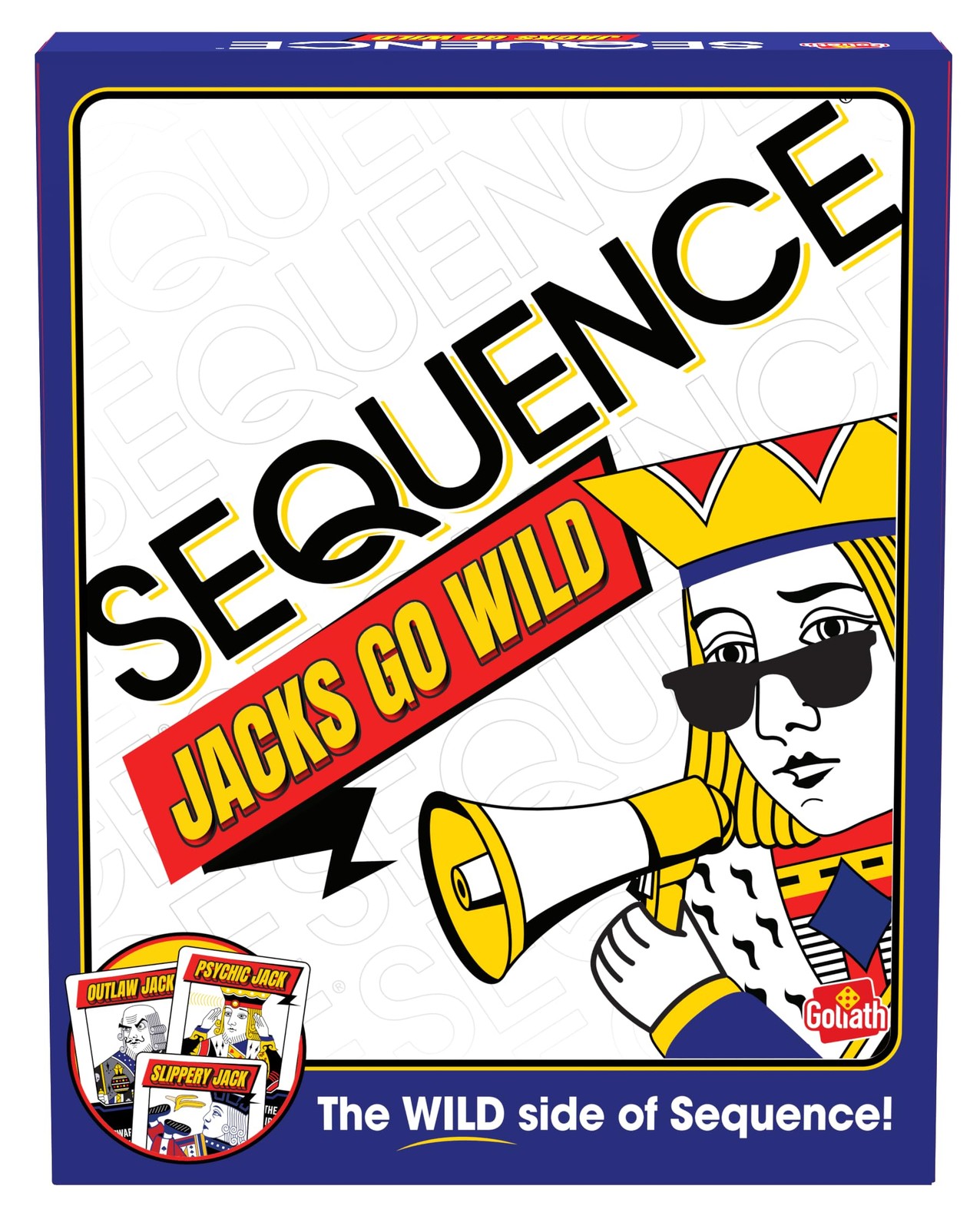 Goliath Sequence Jacks 2.12 inches (W) x 8 (L) x 0.1 (H), Blue