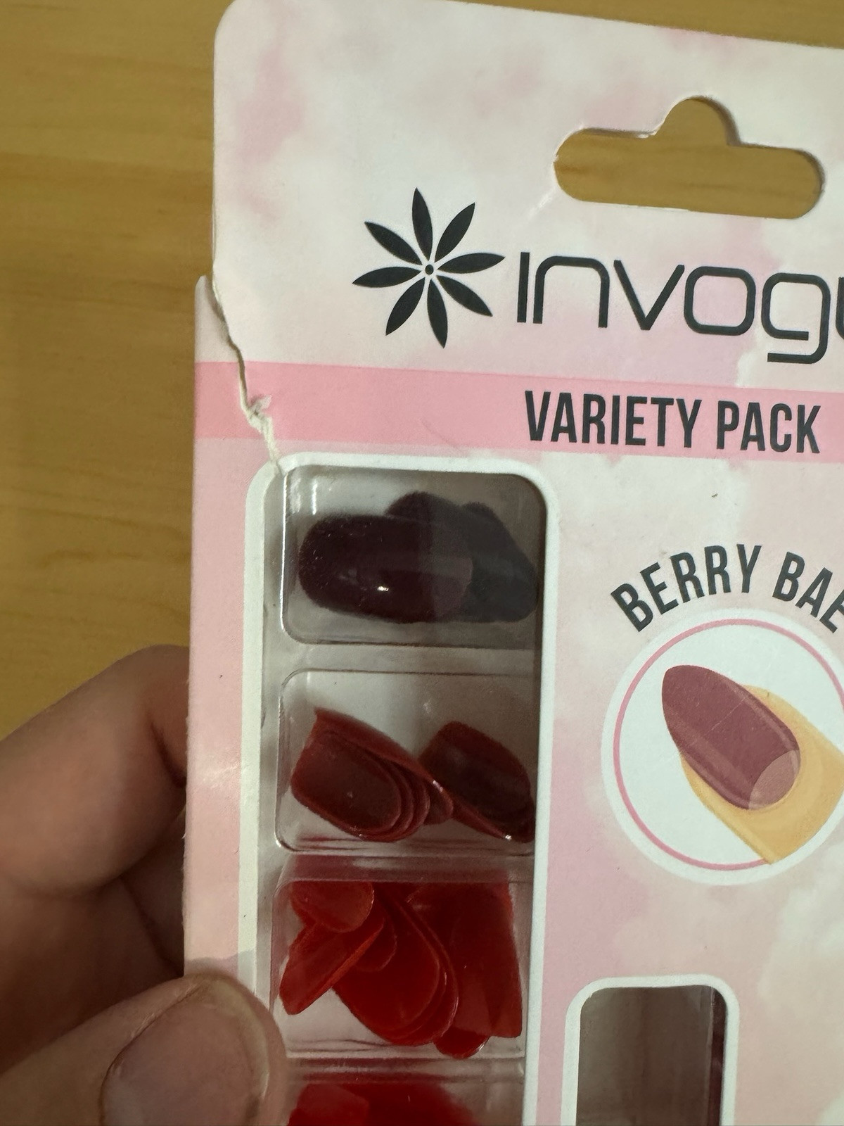 Invogue Coloured Nails Variety, Pack 10 Sizes Oval 120 Nails