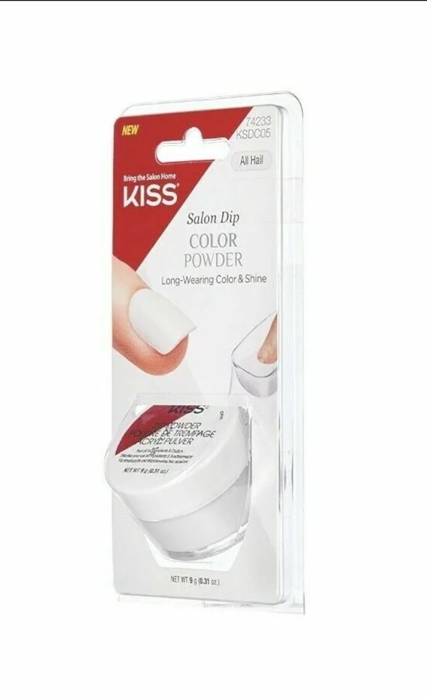 KISS Salon Dip COLOR POWDER Long-Wearing Color & Shine – Sealed