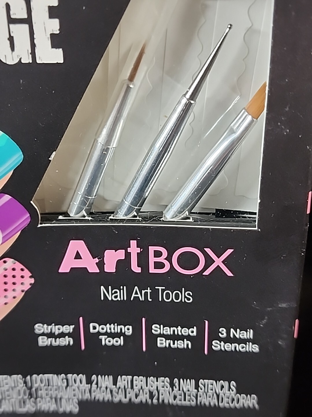 Fing’rs Edge Art Box Nail Art Tools #32872. Cccc