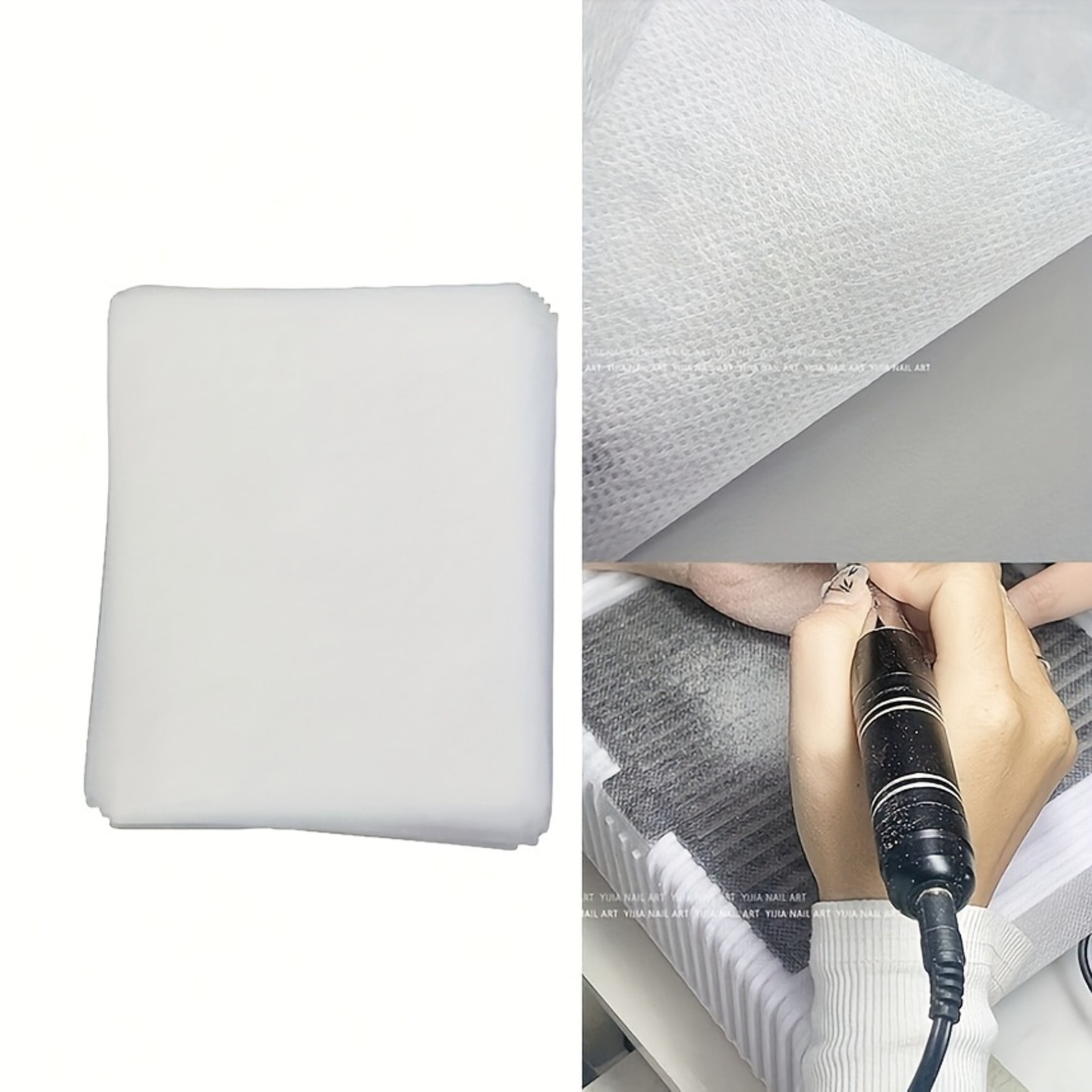 100pcs Odorless Nail Dust Collector Filters for Professional Home Nail Machines