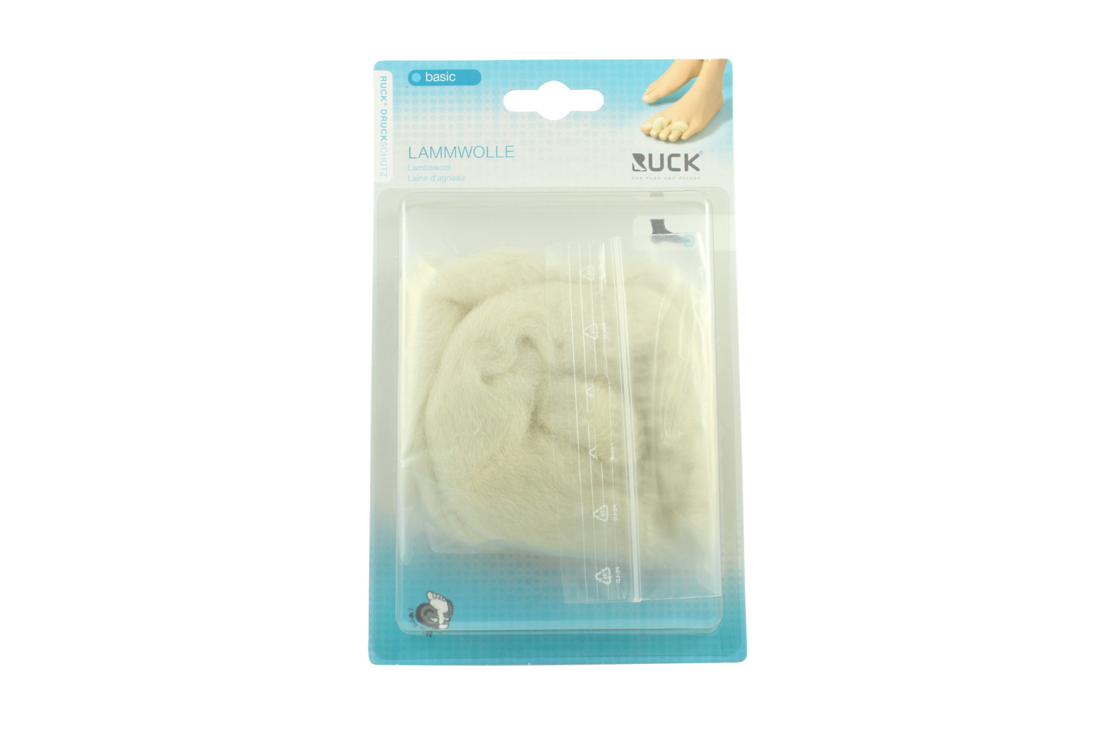 Beauty Cosmetics RUCK Long Fiber Sheep Wool 20g/100g Package Pedicure Lambswood