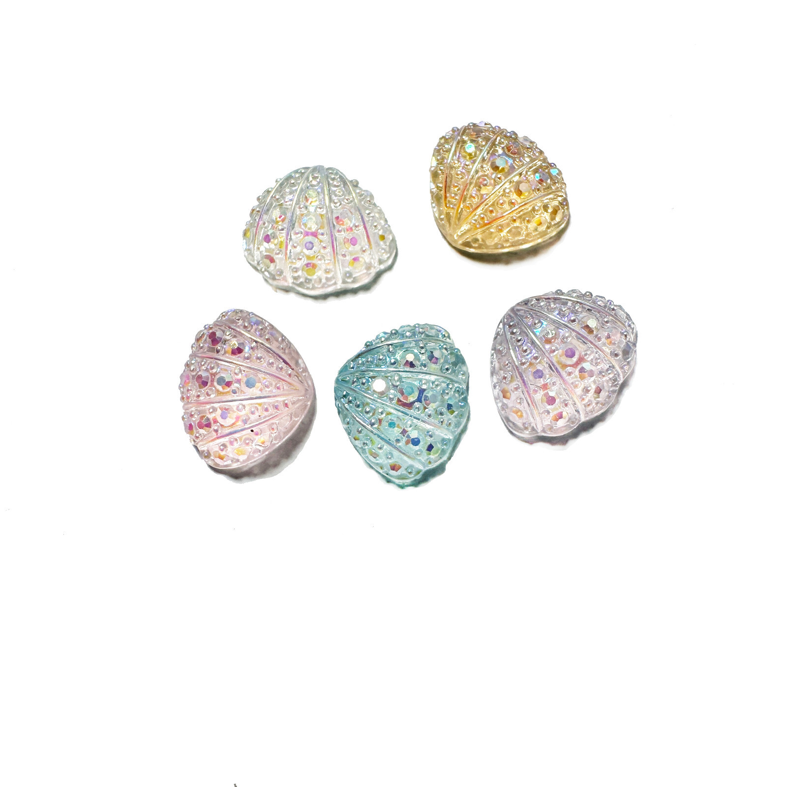 [‌DDP] Resin Nail Charms Shell Conch Starfish Shiny Nail Art Decoration
