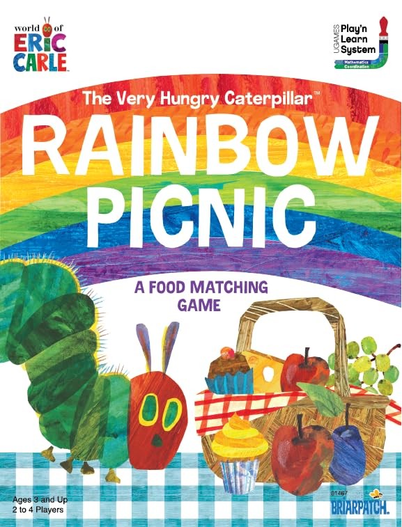 Briarpatch, The Very Hungry Caterpillar Rainbow Picnic One Size,