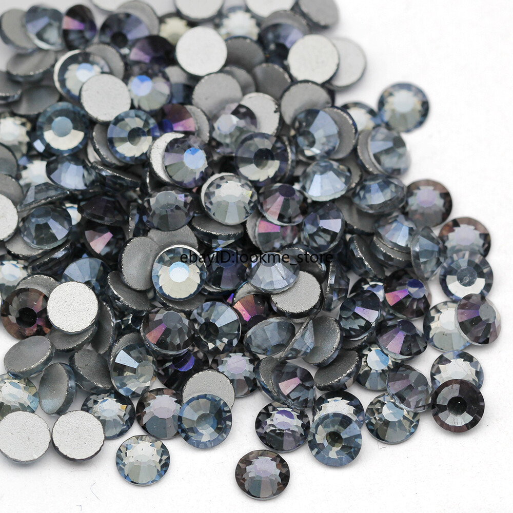 1440 Crystal Rhinestones Flatback Glass Beads for Crafts DIY Nail Art Decoration