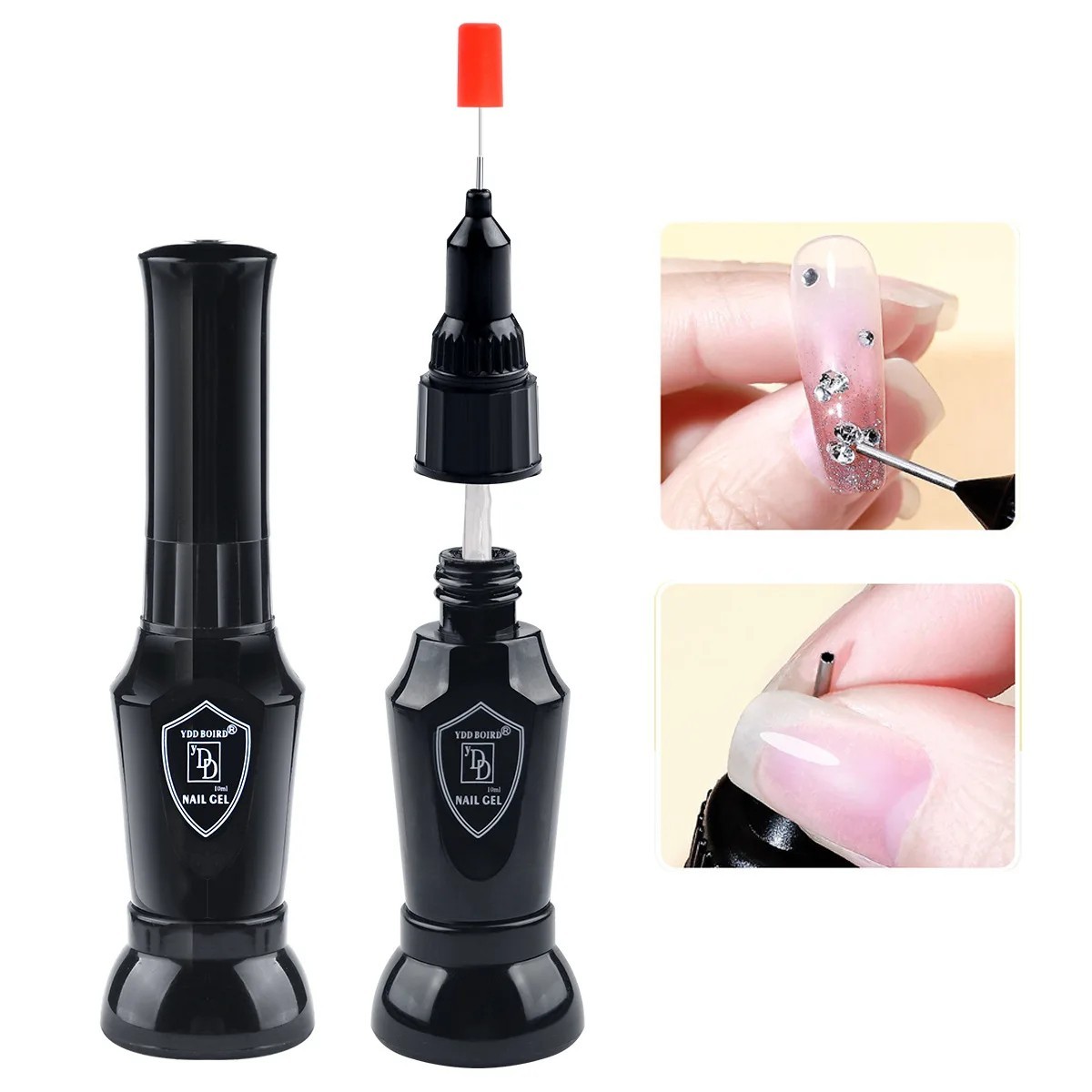 30g Nail Rhinestone Glue Super Strong Gel for 3D Nail Art Gems