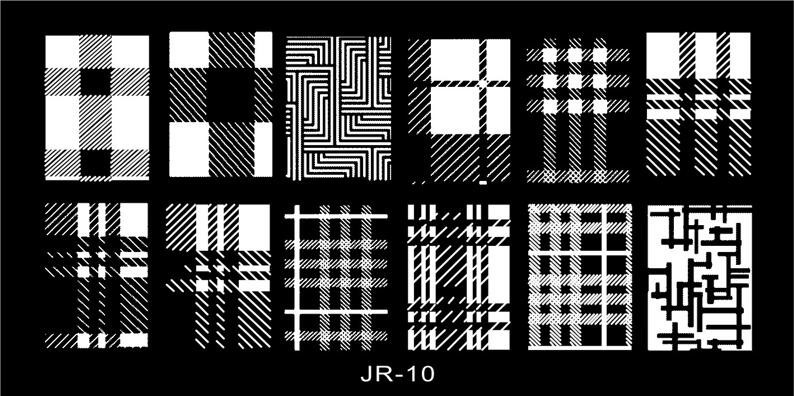 1Pc Nail Art Stamp Plate Geometric Line DIY Stamping Image Plate 6*12CM Nail Sta