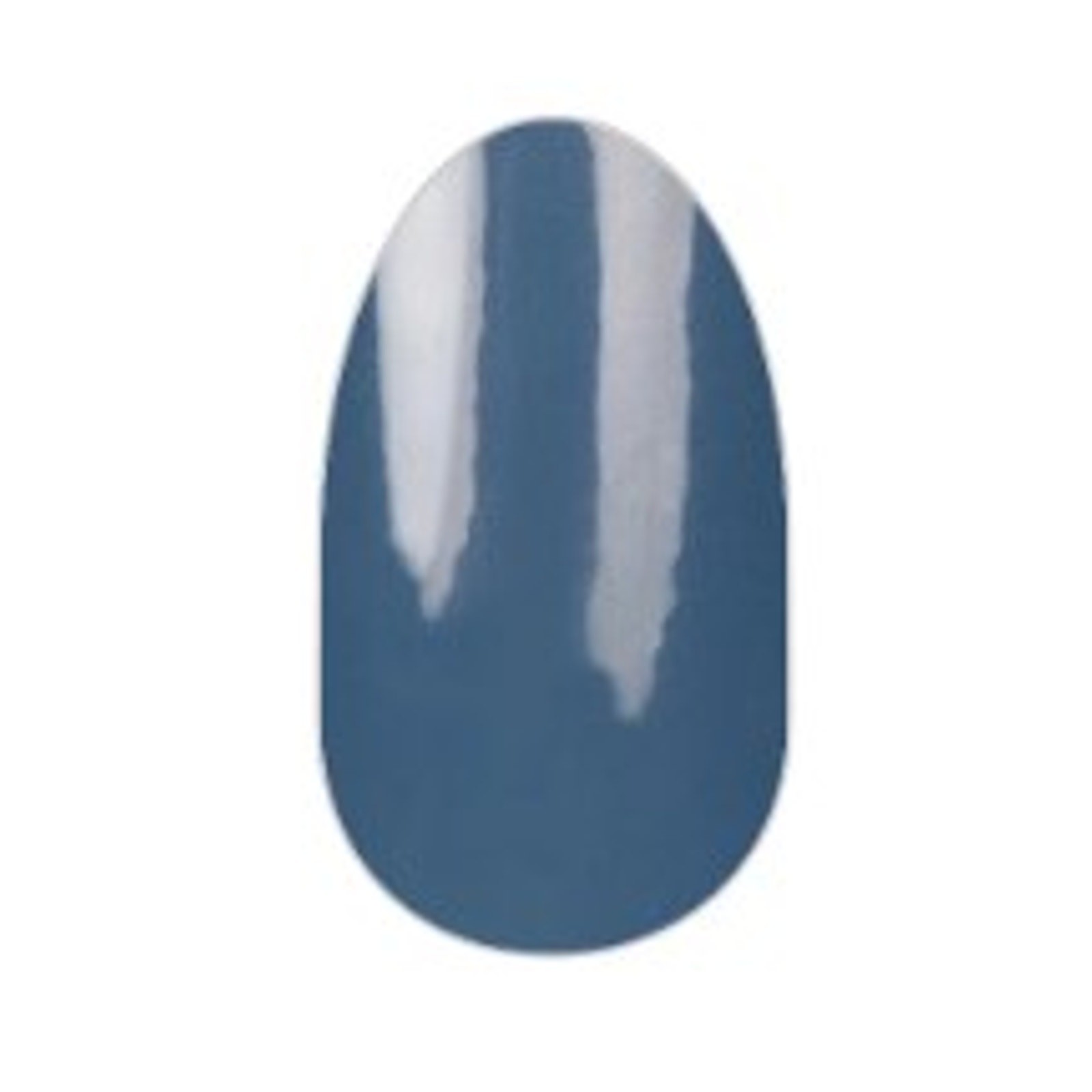 Color Street Slate of Mind Nail Polish Strips Blue Gray Crème FMC274