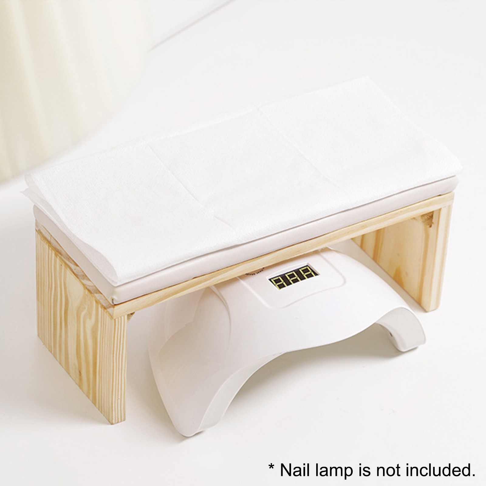 Hand Pillow Cushion For Nail Arm Rest Pillow Holder Wooden Stand Nail KXTQ