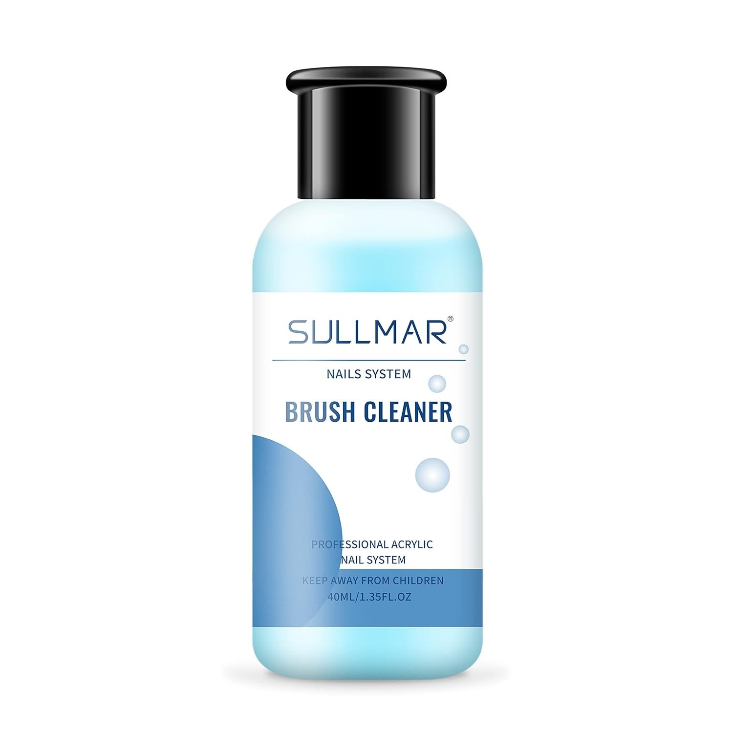 Crystal Clear Acrylic Monomer Liquid – Non-Yellowing Formula, 40ml for All Nails