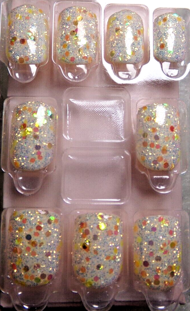 KISS IMPRESS NAILS Golden Apricot PRESS ON SHORT