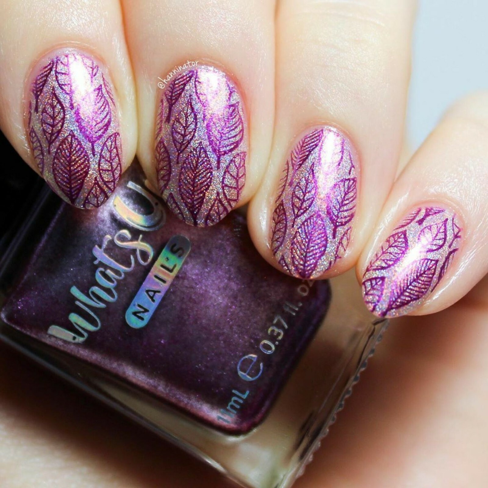Looking for a Star Stamping Polish (Metallic Dark Purple), Nail Polish, Nail Art