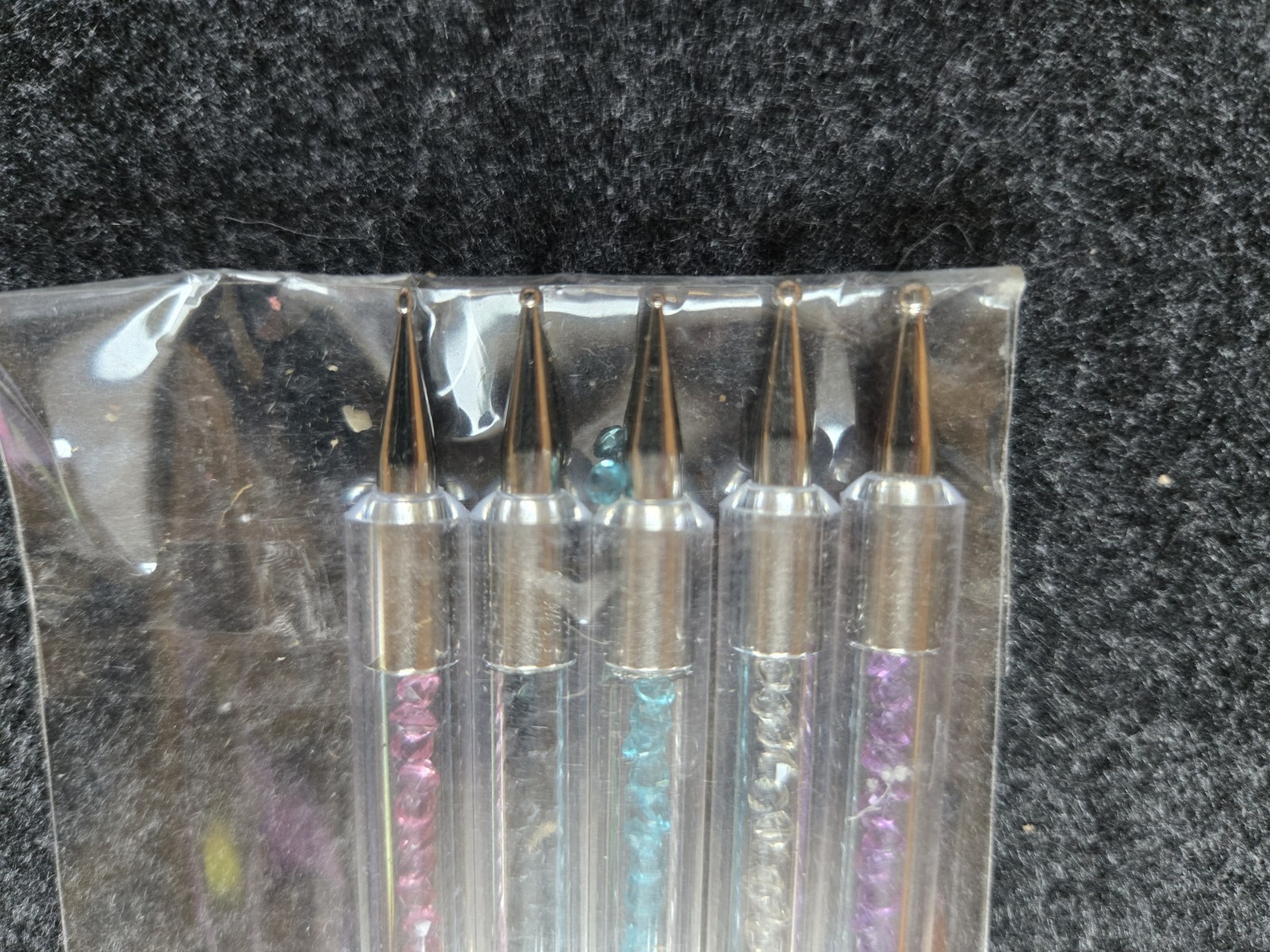 Nail Art Dotting Pens -Marbleizing Tool Kit Set Manicure Painting 2-Way (6 pcs)