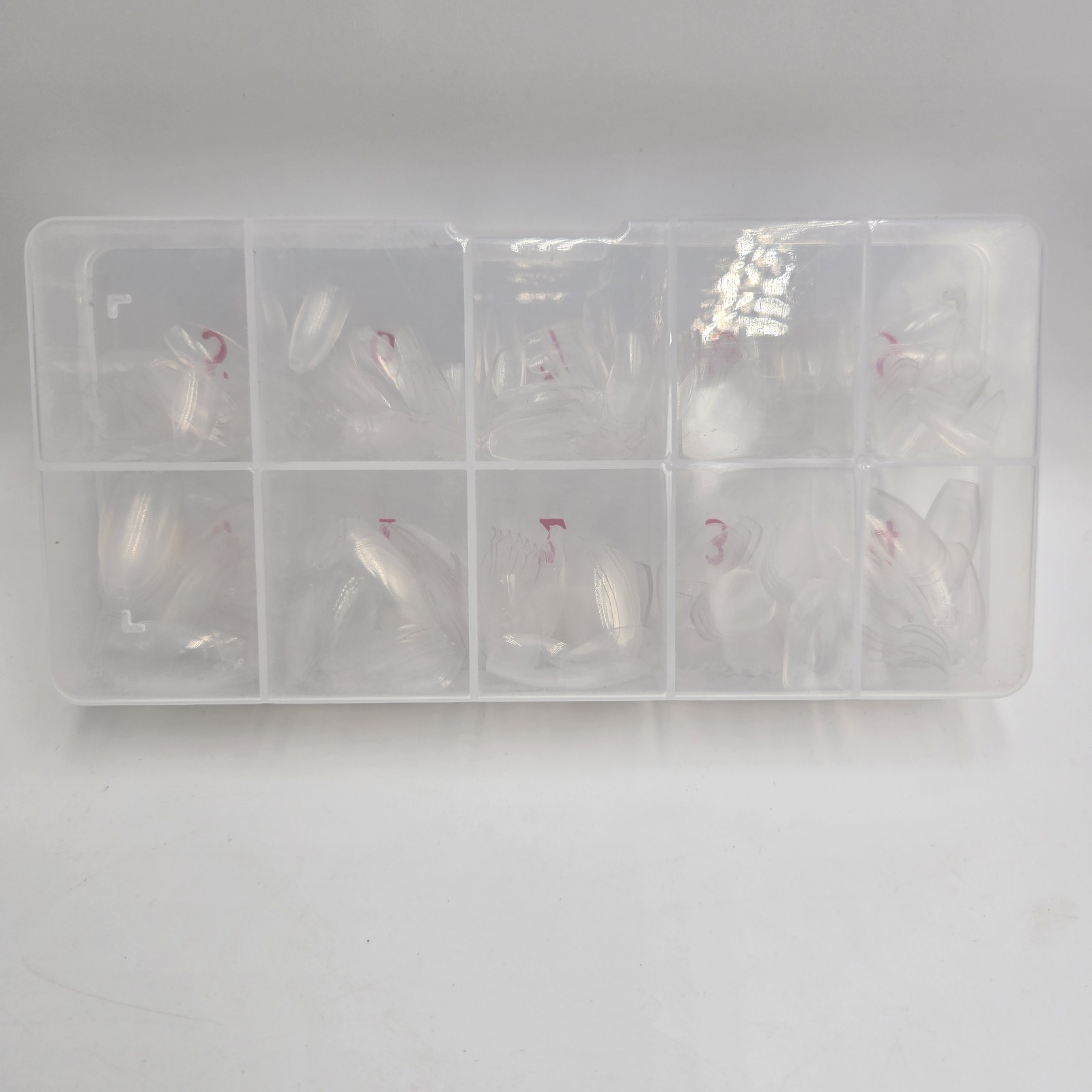 Nail Molds Set Poly Gel Extension Set – 2 Boxes Manicure Sizes 0 To 9