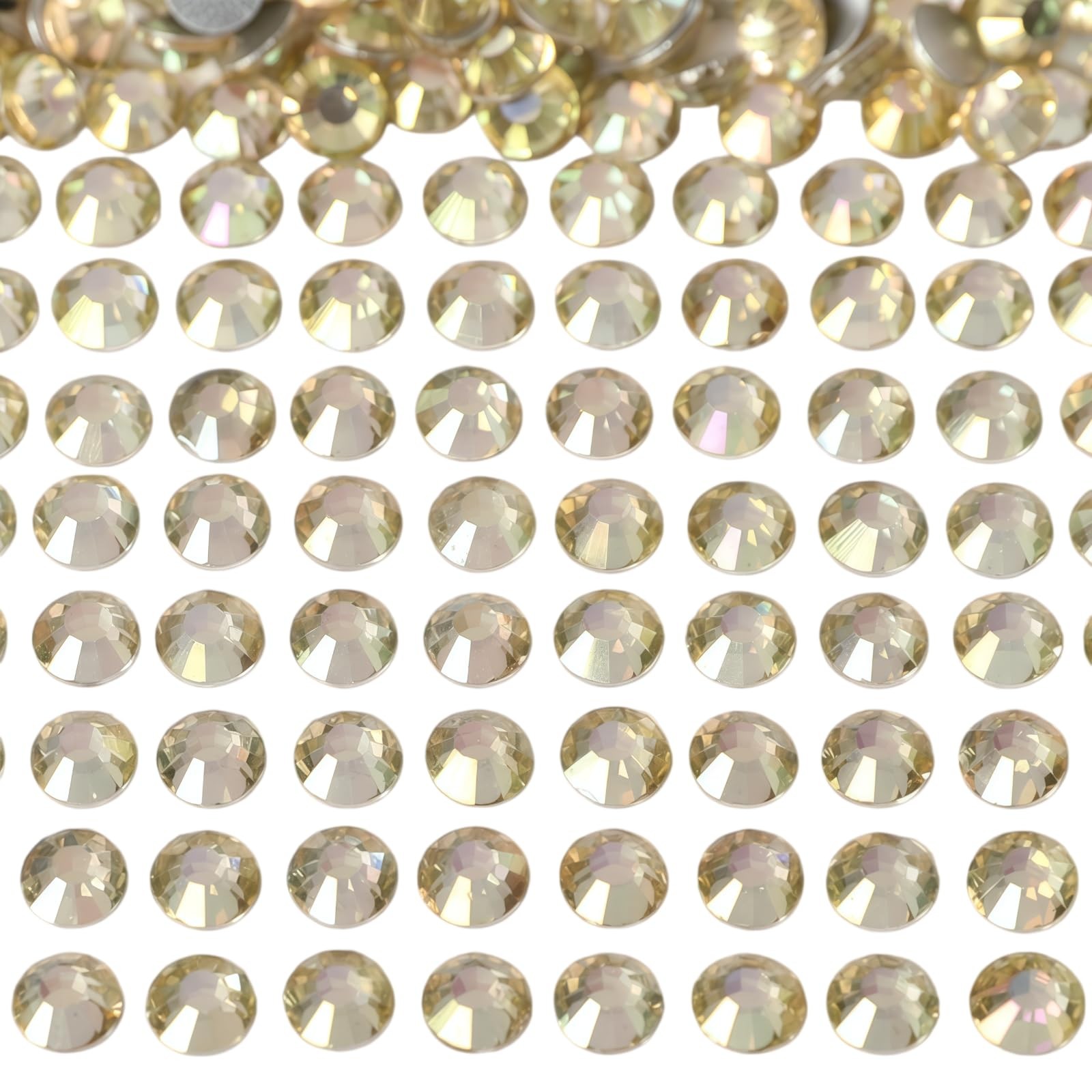 Diamonland Flatback Glass Crystal Rhinestones Rounds Gems for Bedazzling Nail…