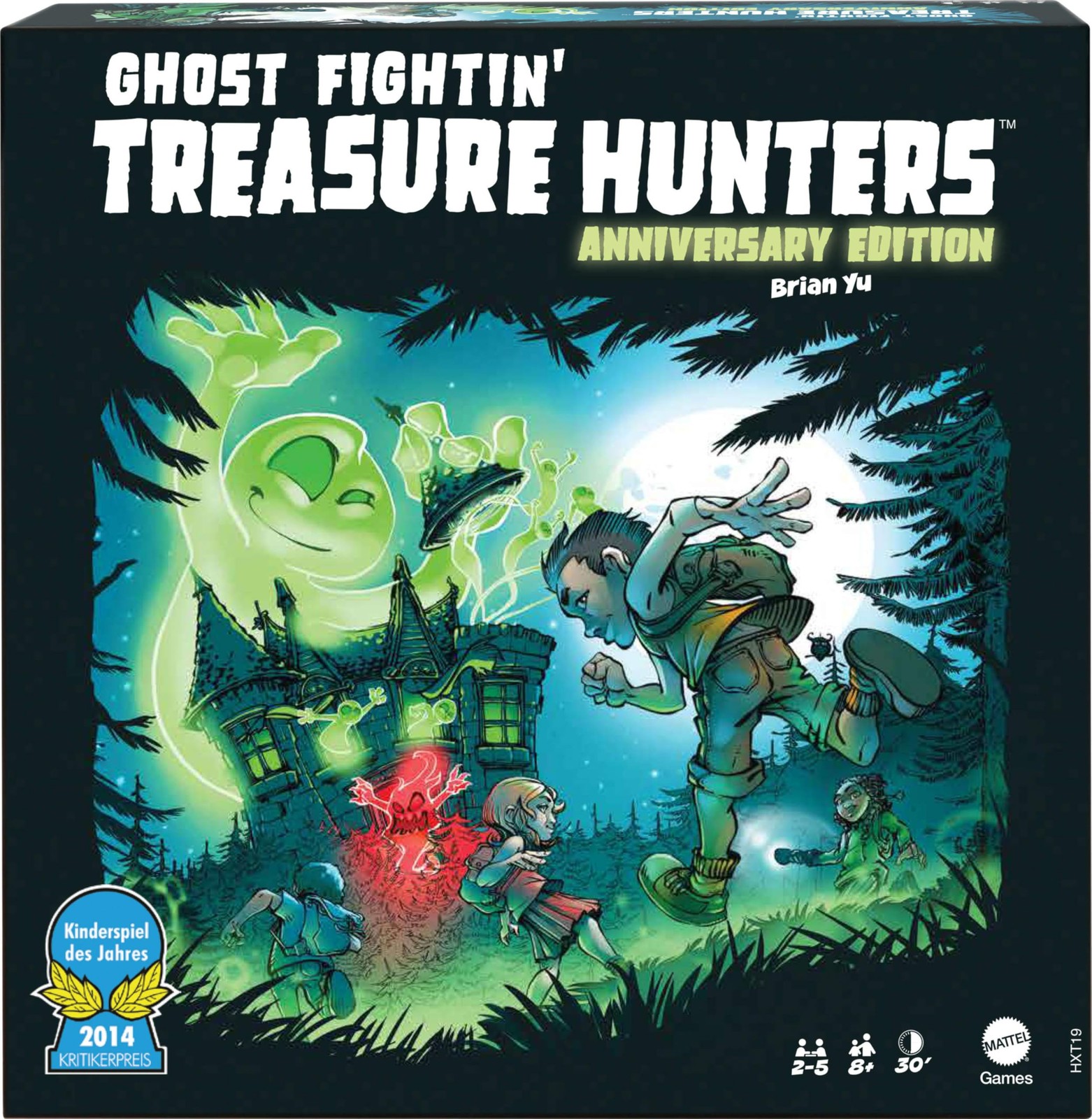 Mattel Games Ghost Fightin’ Treasure Hunters Anniversary Medium, Multicolor