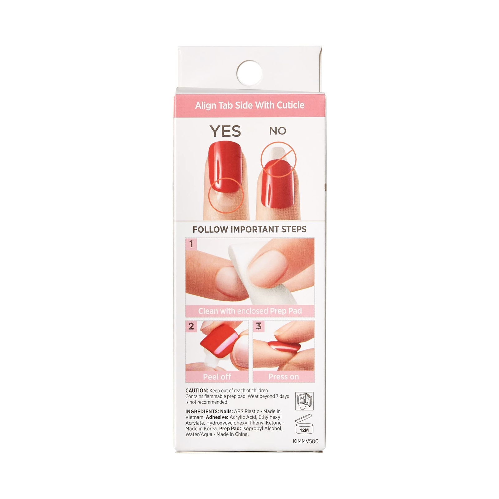 KISS imPRESS No Glue Mani Press On Nails, All I Want’, Purple, Medium, Coffin