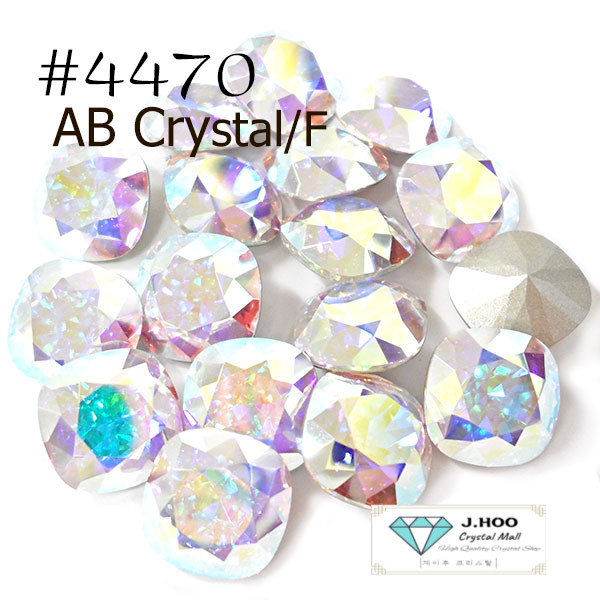 Swarovski 4470 Cushion Square Fancy Stone10mm(2pcs)