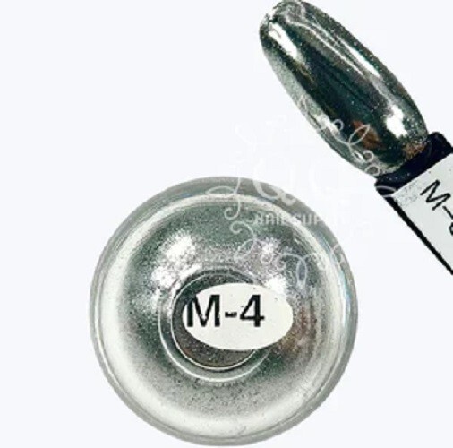 Aora Metal Chrome Powder M-4 Silver 1g
