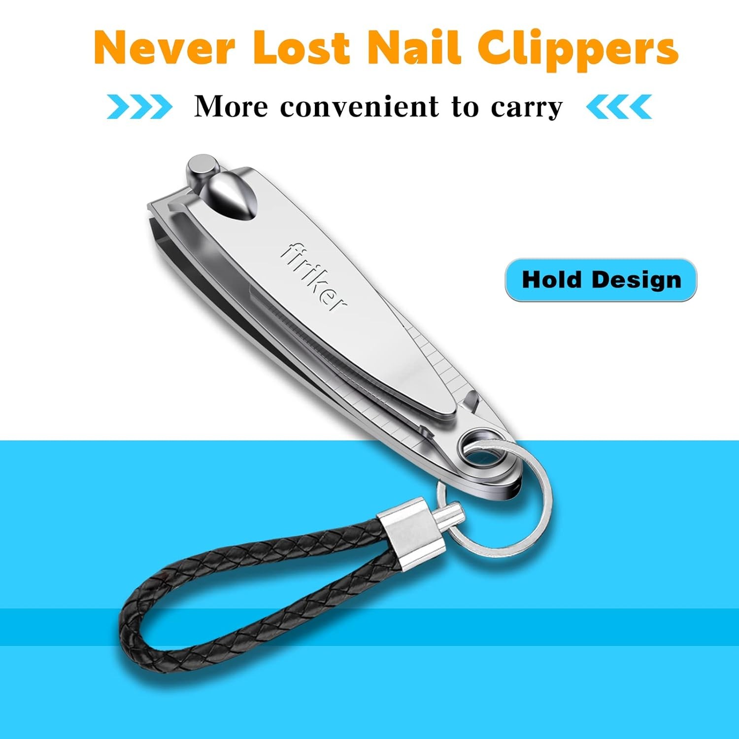 Nail Clipper Set,Premium Stainless Steel Fingernail and Toenail Clipper Cutters