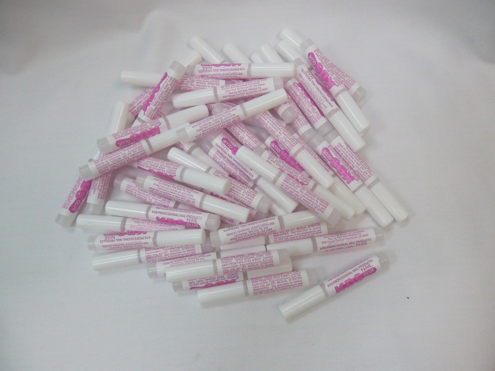 50 pcs KDS Nail Tip Glue – Super Bond For Acrylic Nails – NEW FREE SHIP