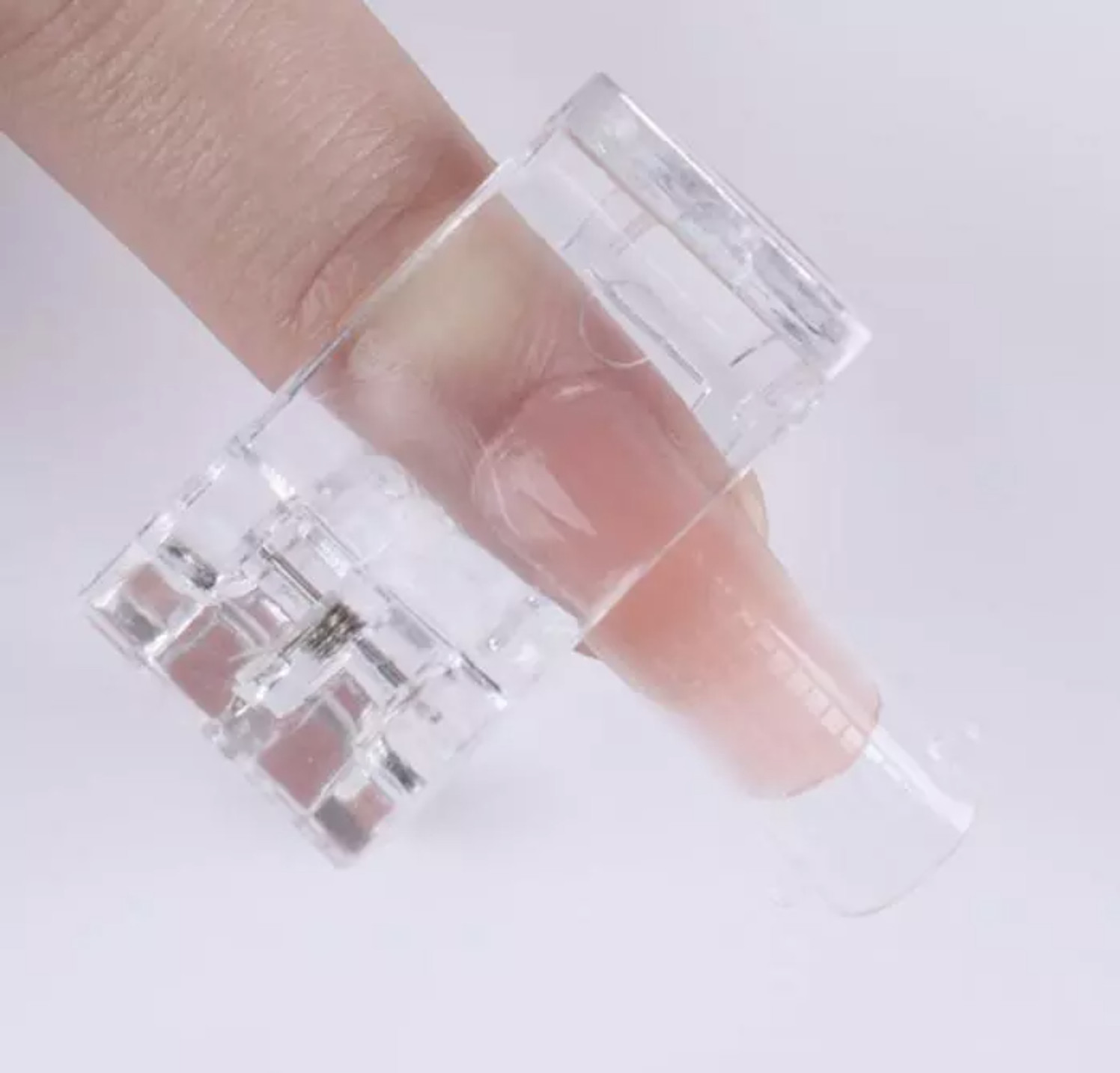 10 PCS NAIL TIPS CLIP QUICK BUILDING POLY BUILDER GEL DIY EXTENSION CLAMP CLIPS