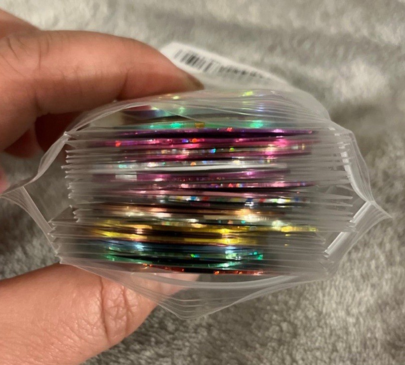 Nail Art Striping Tapes-Colorful DIY Magic!