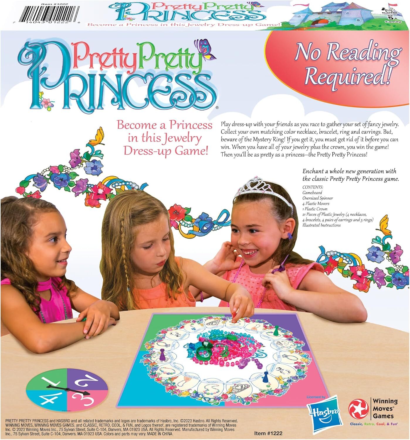 Pretty, Princess with 1990’s Artwork by Winning Moves Games USA, a…