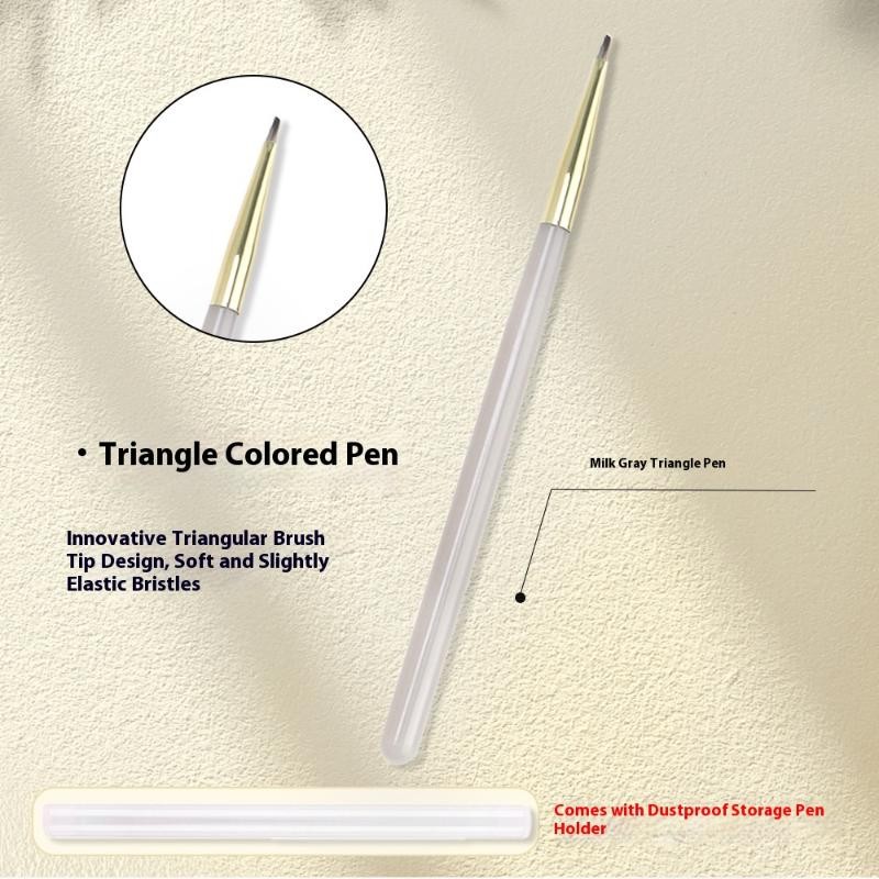 1/5/6Pcs Painting Liner Brush Gel Polish Precision Nail Art Thin Drawing Pen