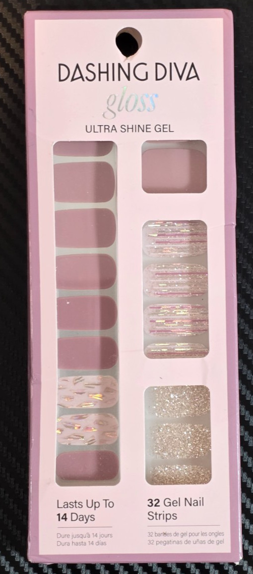 Dashing Diva Gloss Ultra Shine Gel Nail Strips 32 Count Palette