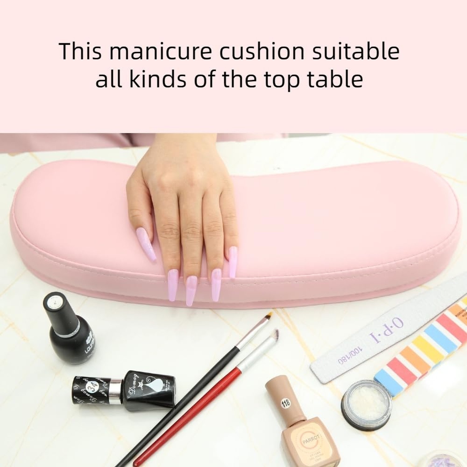 Manicure hand Rest Cushion Pillow Pad, Nail Polish Hand Cushion Pillow, Manic…